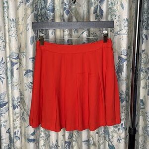 Elegant Red Women's Skirt
